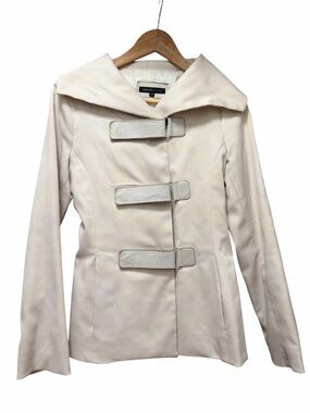 RUDSAK Cream Toggle-Front Pea Coat - Make an Offer